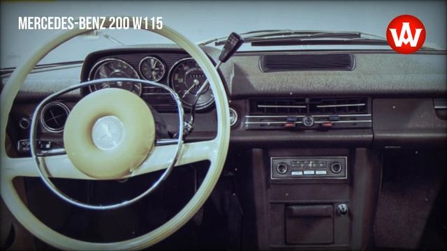 W115 Mercedes-Benz 200 The Great-grandfather Of The E-class, 1968