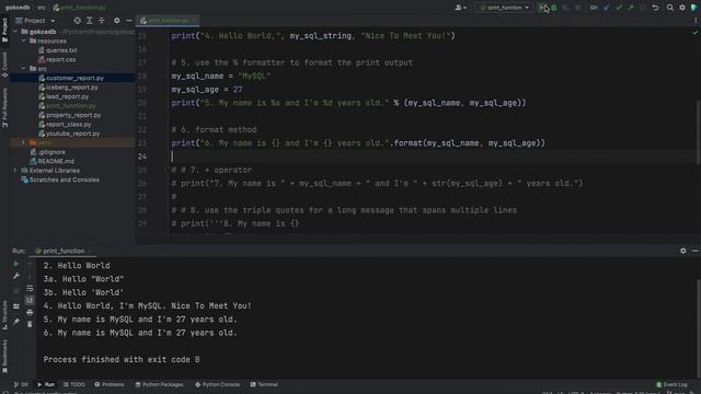 10 Ways To Use Print function In Python (2 Min) смотреть онлайн