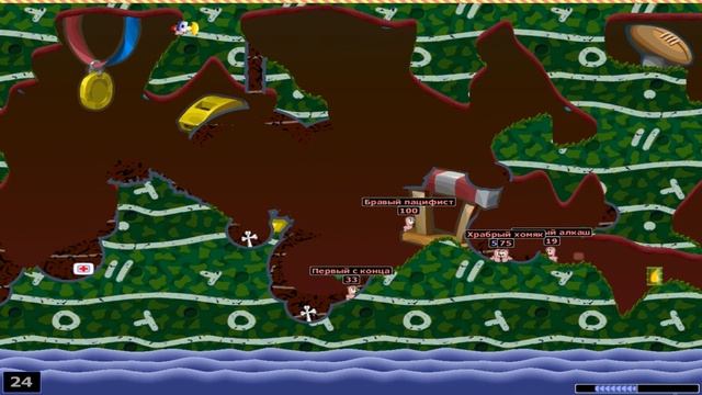 МЕГАБИТВА в Worms World Party!!! (10) смотреть онлайн
