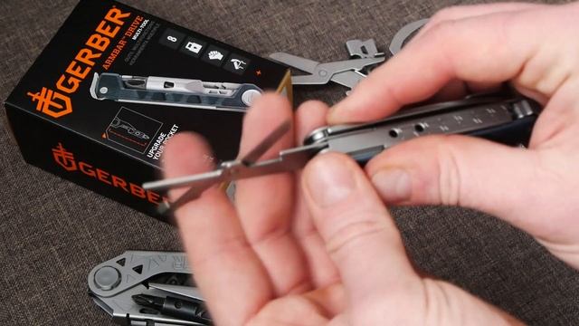 Обзор мультитула Gerber ArmBar Drive. Мини мультитул с битодержателем смотреть онлайн