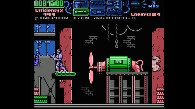 Robocop 3 Dendy полное прохождение (ntsc) 60 fps смотреть онлайн