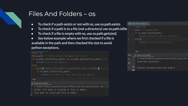 PPiAI Coding Class - Term 1 2022 Lecture 7 - Input and Output (I/O), Files, and Folders смотреть онлайн