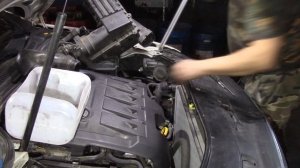 Skoda Superb ll    2 0D   Замена радиатора