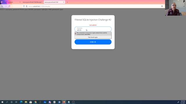 picoCTF 2021 Web Gauntlet 2 смотреть онлайн