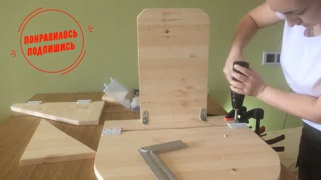 Как сделать ОТКИДНОЙ СТОЛИК НА БАЛКОН своими руками смотреть онлайн