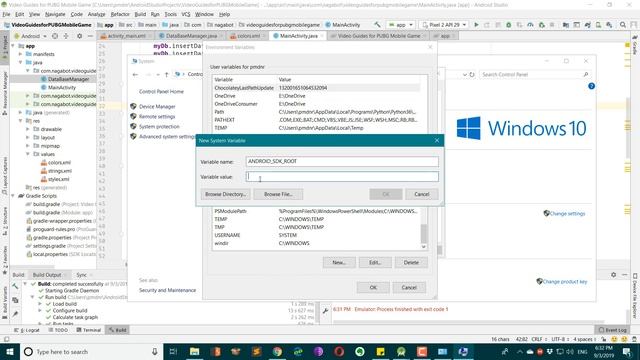 PANIC Cannot find AVD system path Please define ANDROID SDK ROOT Error смотреть онлайн