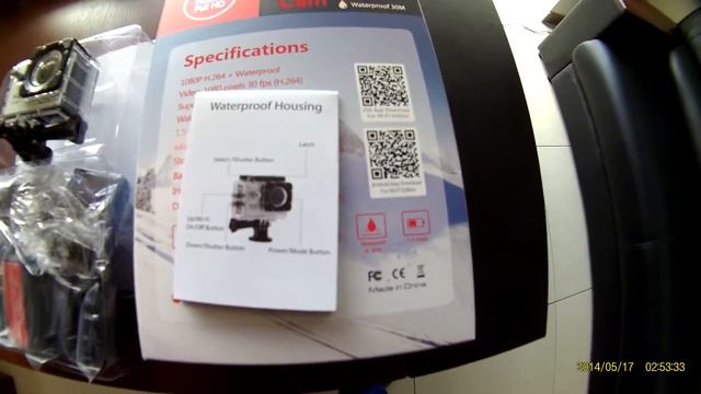 SJ4000 Style W8 Waterproof Sport Action Camera Built-in WiFi DV Camcorder Support HD 1080p Video Ca смотреть онлайн