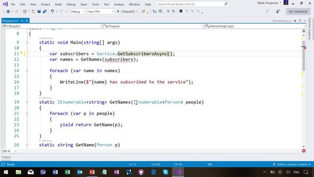 What's New in C# 8.0 смотреть онлайн