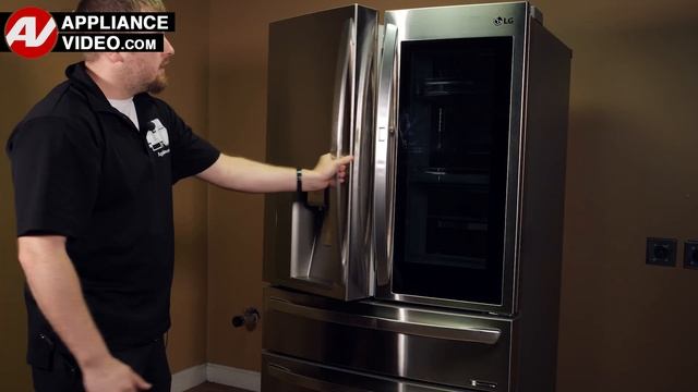 LG Refrigerator - Door in Door Does Not Work - Door Handle Assembly Repair смотреть онлайн