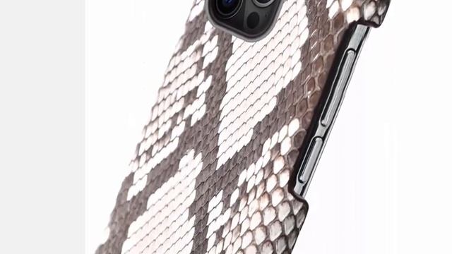 Чехол для телефона из натуральной кожи питона для iPhone 12 Pro Max 12 Mini смотреть онлайн