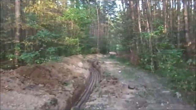 09.09.2019. Прокладка кабельных линий через Ульяновский лесопарк смотреть онлайн