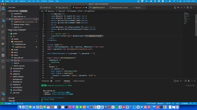 สอน Vue3 Typescript EP15 Custom Event with Emit смотреть онлайн