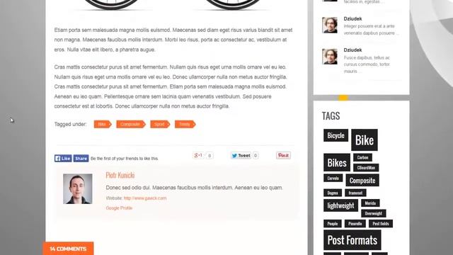 Bike Store WooCommerce WordPress theme смотреть онлайн