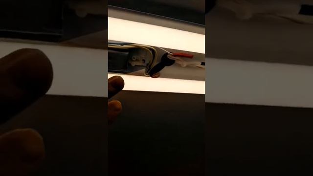 Замена ламп светильника (Армстронг) дневного света на свето диодные лампы смотреть онлайн