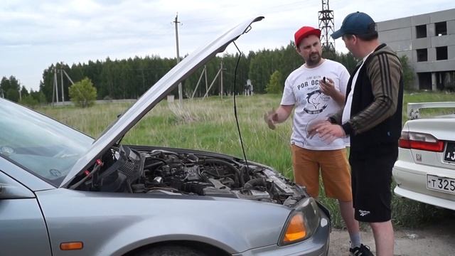 BMW против HONDA EURO R. А TOYOTA MARK II СЛИЛИСЬ. ДРАГ-ШОК! Хондоводы жгут. смотреть онлайн