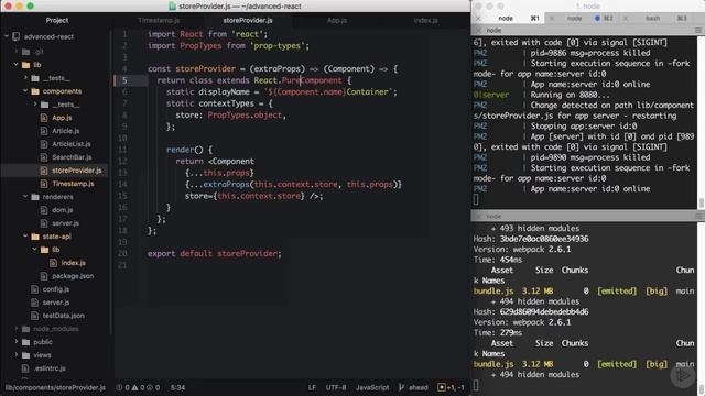 Advanced React js 31 смотреть онлайн