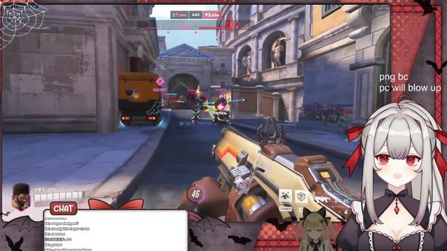 POV: Vampire Vtuber Farts And Cat Vtuber Die 【Overwatch 2】