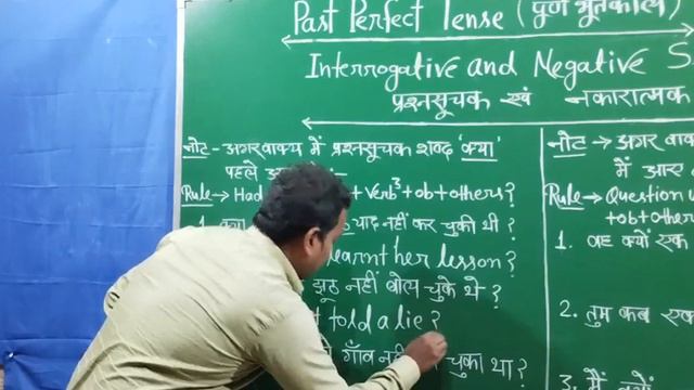 past perfect tense interrogative and negative sentences By Amitabh sir #tense #grammar #paryog смотреть онлайн