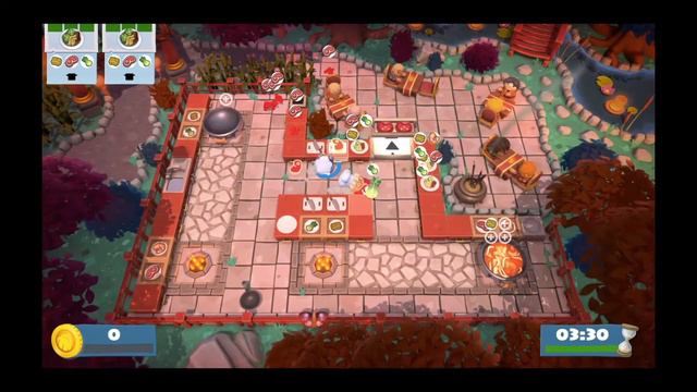 Overcooked! 2 🔥CNY EDITION | EPIC FAIL 1-1 and 1-3 смотреть онлайн