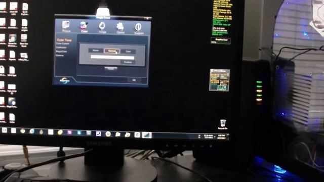Samsung SyncMaster 225bw if buttons don't work and screen has a color tint смотреть онлайн