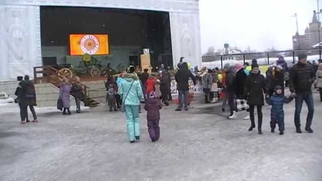 г.Пермь.Парк Горького.Масленица смотреть онлайн