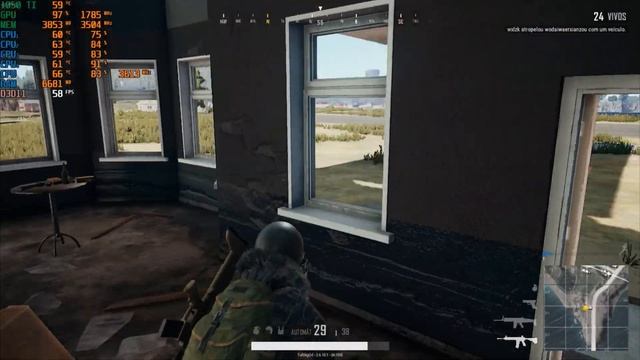 TESTE I5 6600 + 1050TI PLAYERUNKNOWN'S BATTLEGROUNDS (PUBG) смотреть онлайн