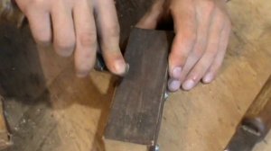 КАК ЗАТОЧИТЬ ПОЛУКРУГЛУЮ СТАМЕСКУ В РУЧНУЮ