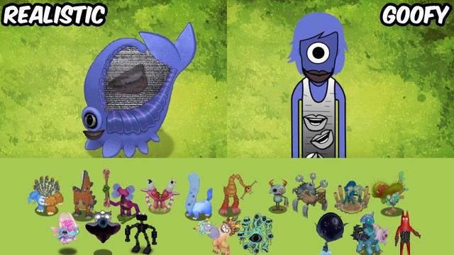 MonsterBox DEMENTED DREAM ISLAND With ALL ETHEREAL WORKSHOP MONSTERS | MSM TLL Incredibox