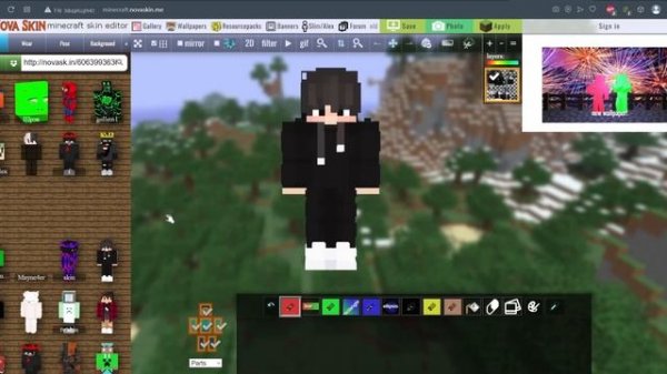 Как сделать скин со вторым слоем в Майнкрафт