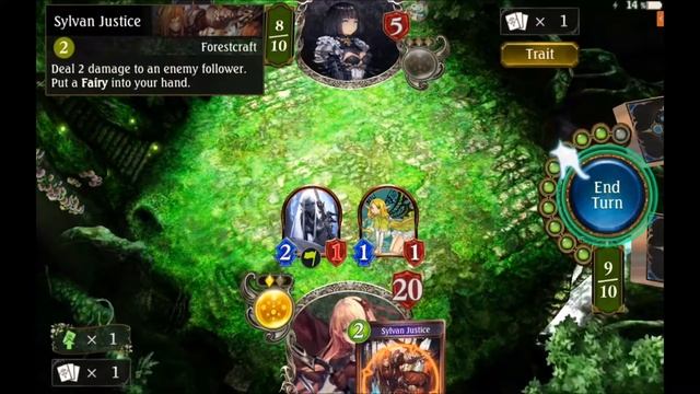 Играю в "Shadowverse CCG". Соло, Главная история, Ариса, "1. A Beginning" (1. Начало) смотреть онлайн