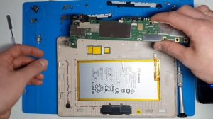 Разбор Huawei mediapad t3 10. замена разъёма , как снять дисплей на Huawei .ремонт