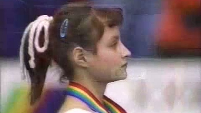 Victory Ceremony - Women's Gymnastics - 1985 Montreal