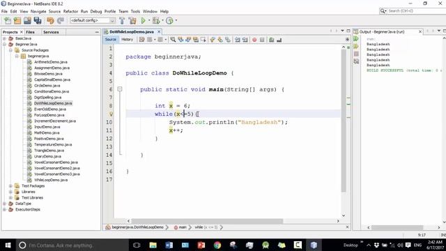 Java Bangla Tutorials 40 : while vs do-while loop смотреть онлайн