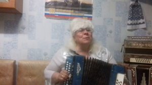 Народная песня,,Имел бы я златые горы"-Галина гармонист(самоучка)