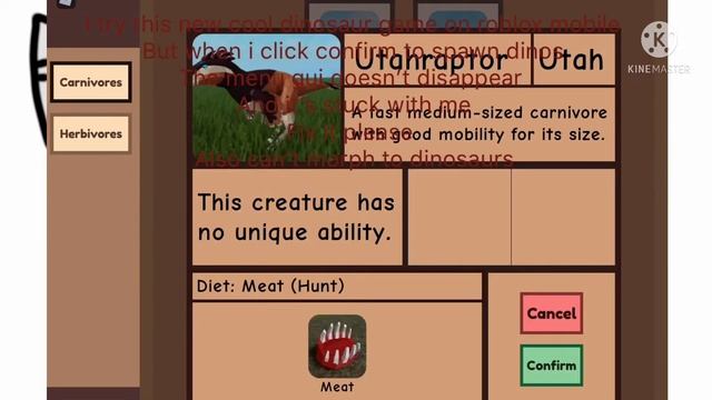 Roblox New dinosaur game! PREHISTORIA DINOSAUR SURVIVAL has MOBILE BUG please fix it смотреть онлайн
