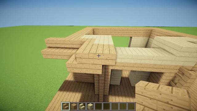 Майнкрафт (Minecraft) - Руководство по строительству дома для начинающих смотреть онлайн