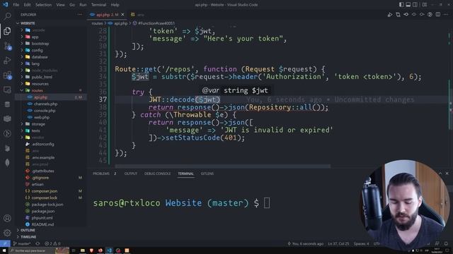¿Cómo se autentica un servidor en otro? Server-To-Server Auth con JWT y RSA смотреть онлайн