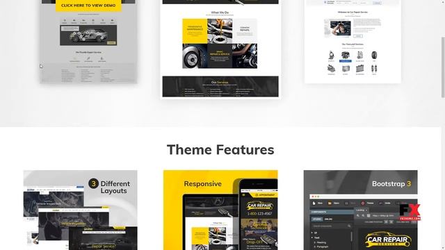 Car Repair Services and Auto Mechanic WordPress Theme Gage Kent смотреть онлайн