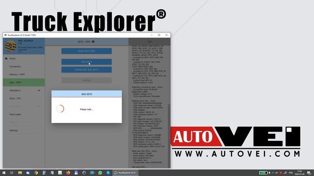 Program new key to MCM (Mercedes Atego) смотреть онлайн