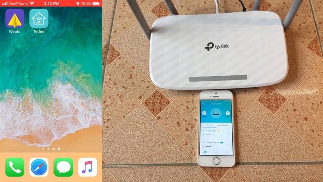 Setup TP-LINK 4 Antenna Using Your Mobile - C50 AC1200 | NETVN