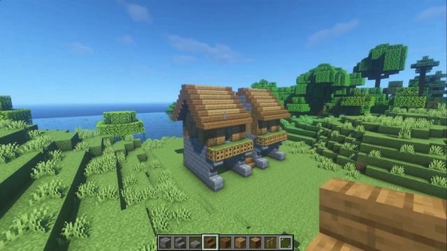 Minecraft : How To Build 2-Player Survival Starter House Tutorial