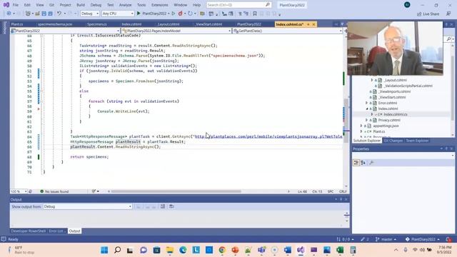Combine two JSON streams with Dictionary in C# Razor Visual Studio 2022 смотреть онлайн
