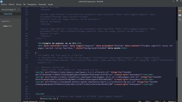 Bootstrap - Popovers смотреть онлайн