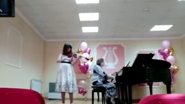 Маслова Наталья, скрипка, 12 лет, класс преподавателя Морозовой Е.Н. "Истринская ДМШ" смотреть онлайн