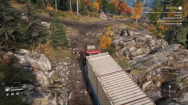 Tearing Down The Old Oil Rig New SnowRunner Phase 9 Update/DLC Gameplay Ontario Canada смотреть онлайн