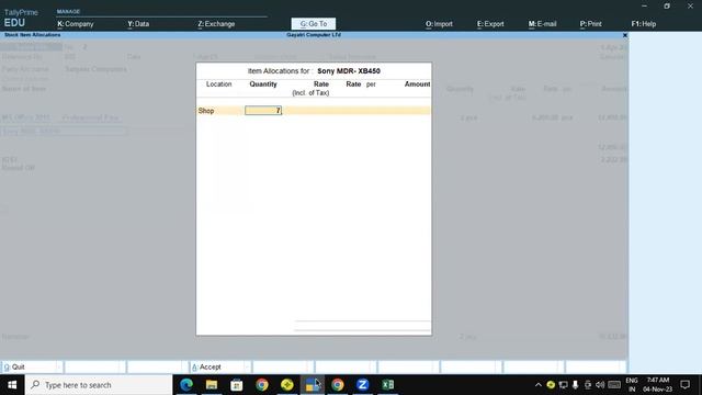 How To Create Sales Interstate in Tally Prime | GIT Education смотреть онлайн