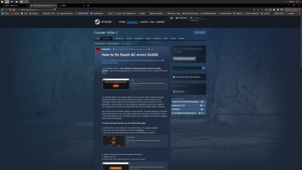 How to fix Faceit Anti-Cheat - Your system is missing and other errors in 2023