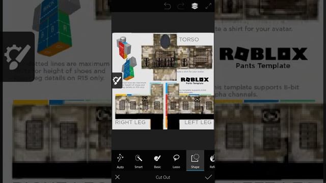 How to make roblox pants on IOS смотреть онлайн
