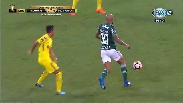 Brutal falta de Felipe Melo sobre Wanchope Ábila ¡Solo fue amonestado! смотреть онлайн