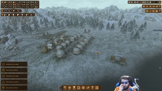 Dawn of Man | Ep. 4 | Ancient City Building for Cave Men | Dawn of Man City Building HARDCORE MODE смотреть онлайн
